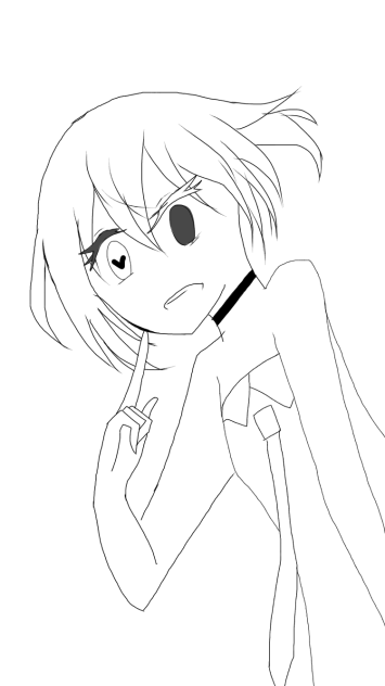 誰か塗って下さいAgeha線画