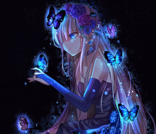 butterfly girl