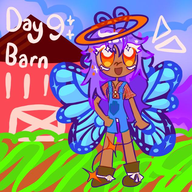 day 9, barn! (version 1)