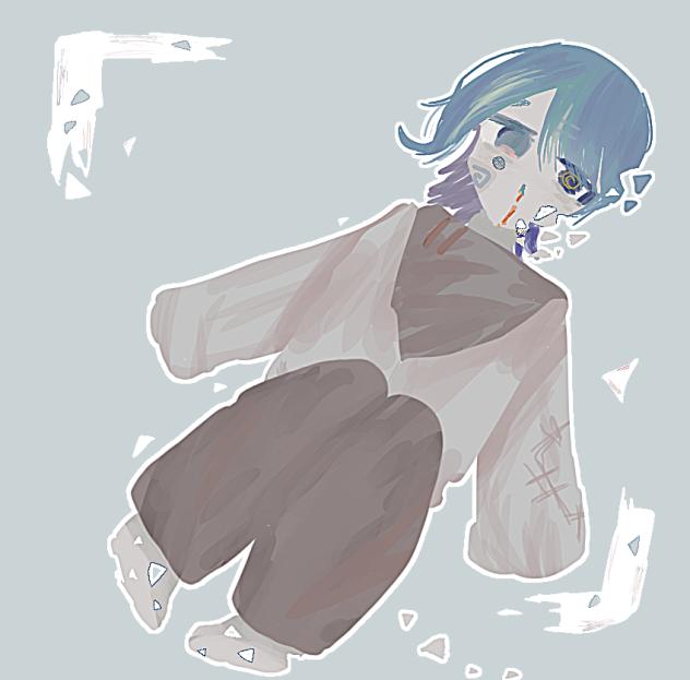 冬花さんの子を描きました！