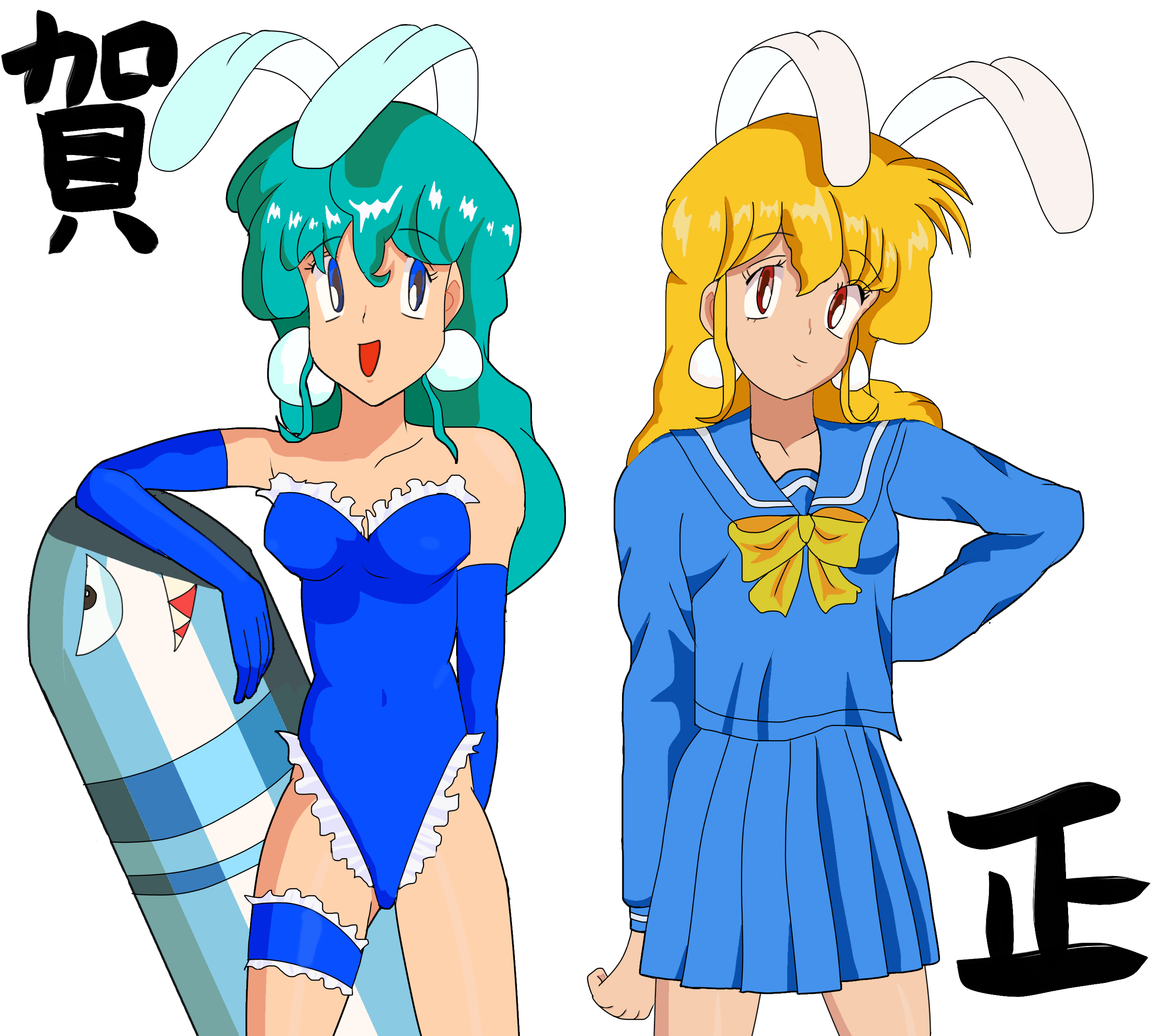 ひかるちゃん&あかねちゃん - ibisPaint