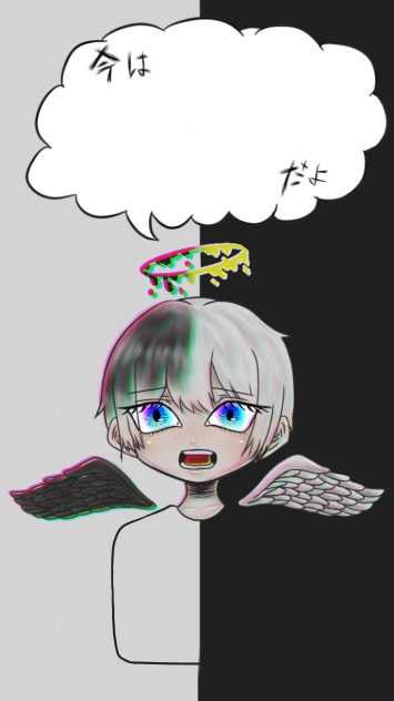 自分用ロック画面イラスト