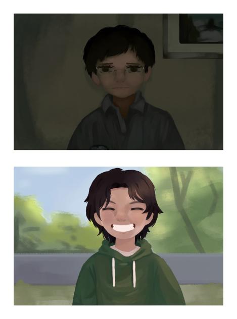 Look at me, because I exist