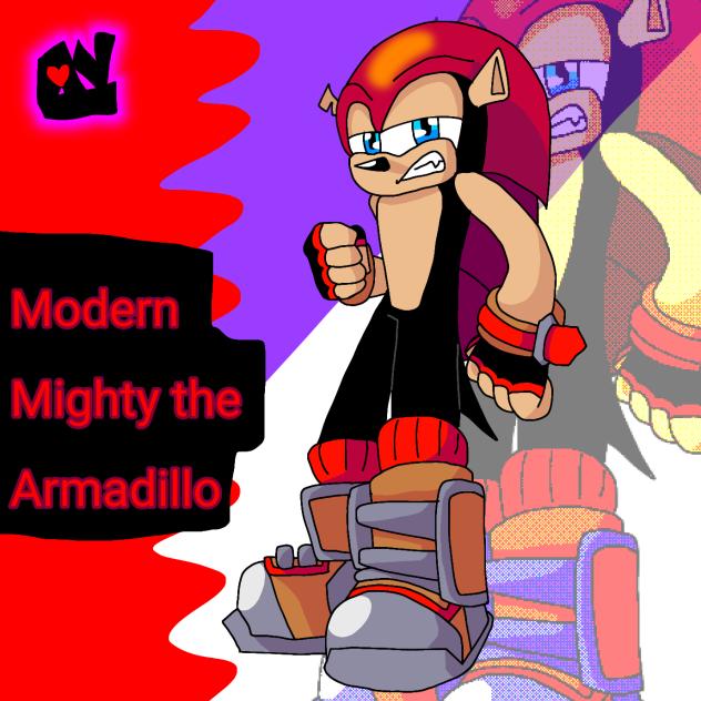 Modern Mighty the Armadillo
