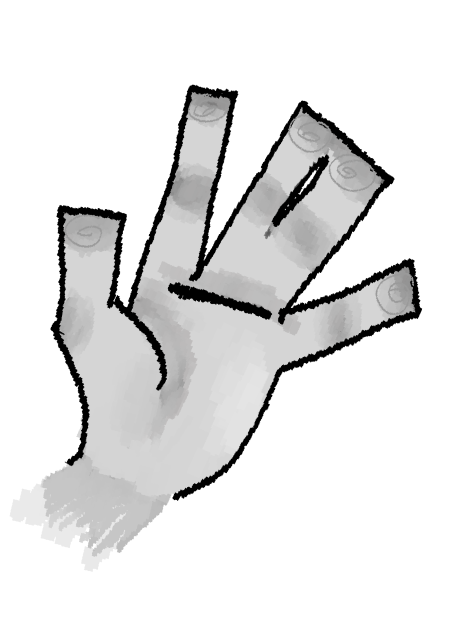 AHHH SILLY HAND DOODLE