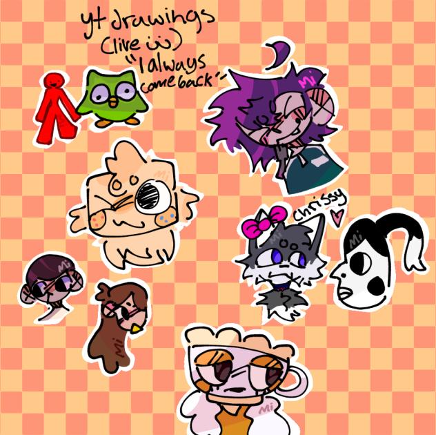 I WAS LIVE ON YT AND I DRAW CAUSE WHYNOT