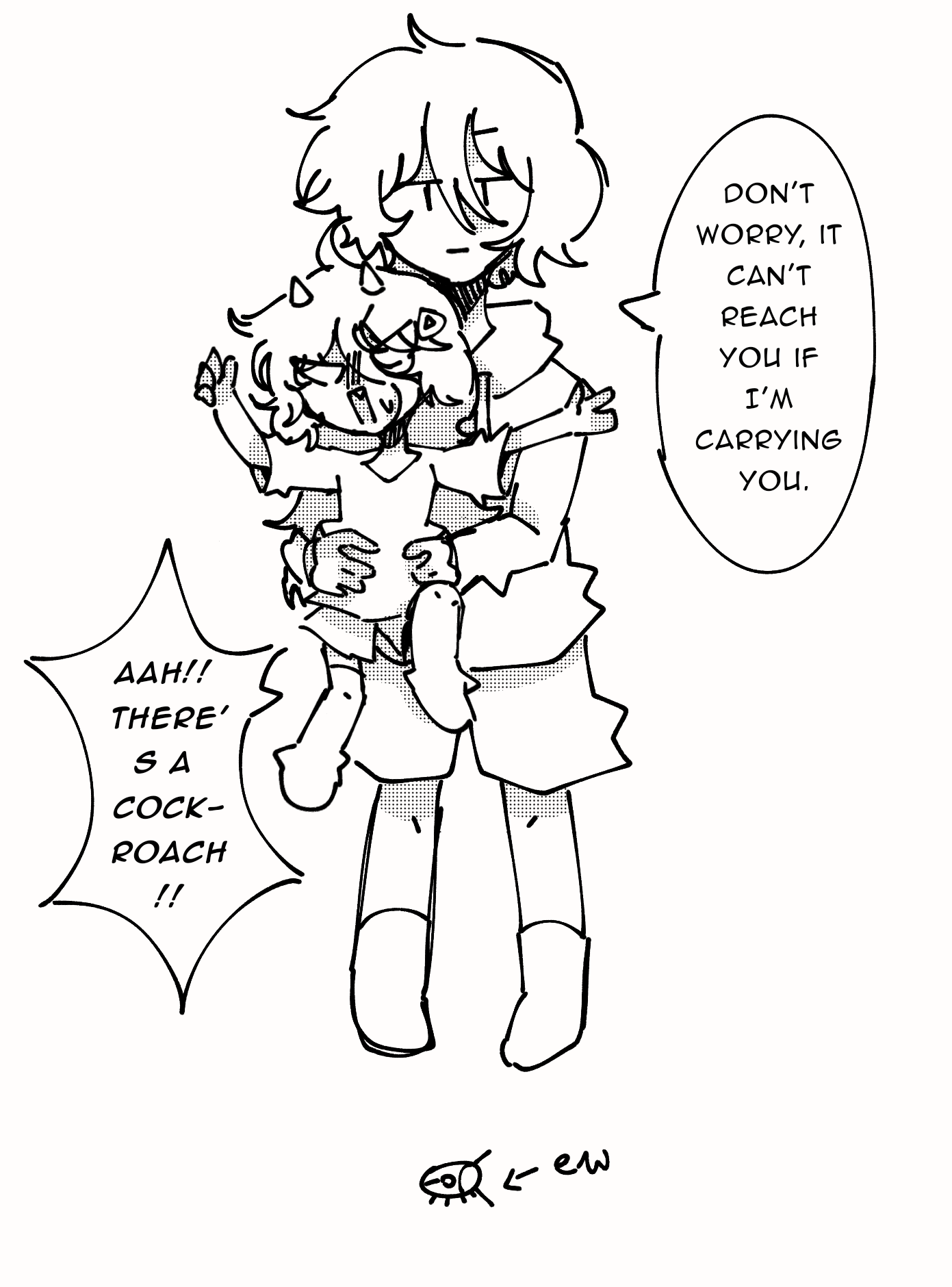 doodle of my ocs - ibisPaint