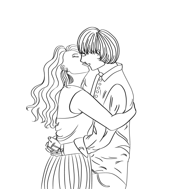 Couple Coloriage
