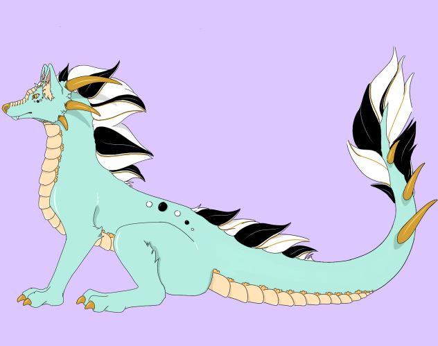 Wolf Dragon Malachi - ibisPaint