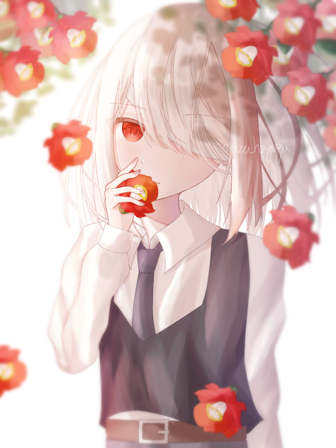 椿、落ちていく