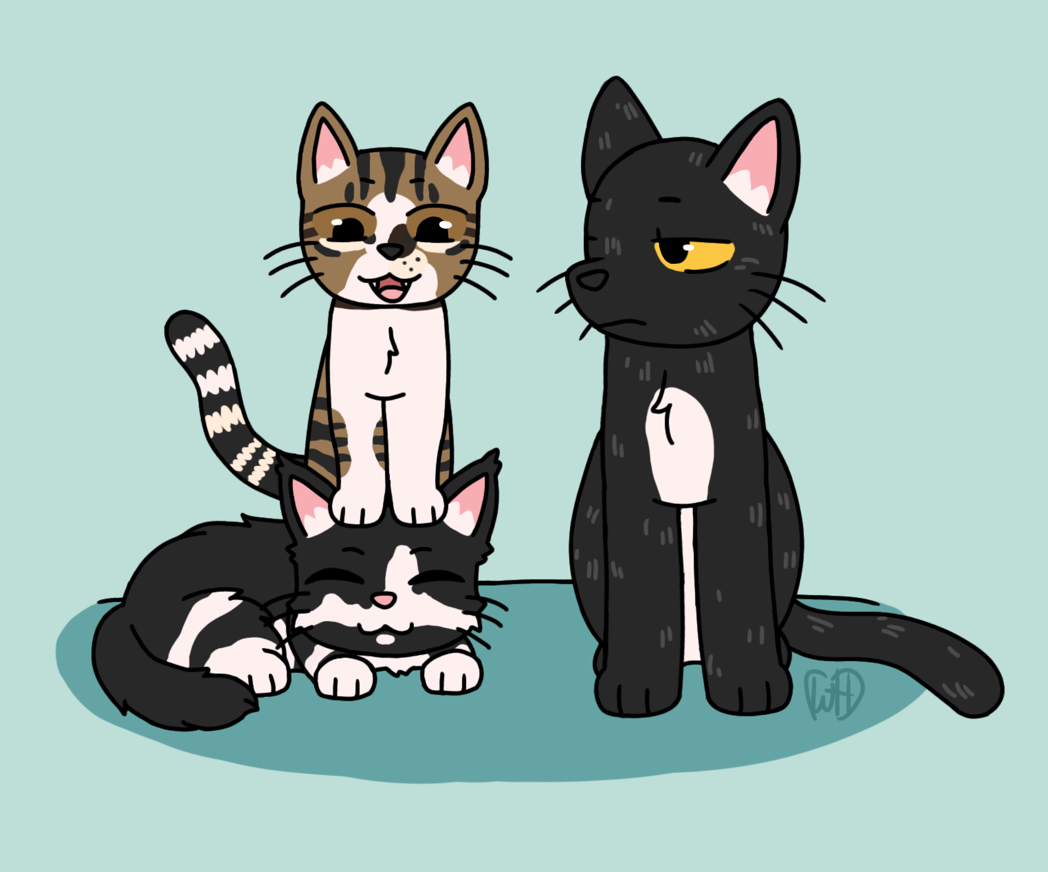 My cats - ibisPaint