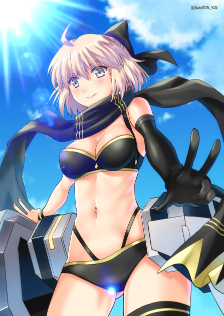水着沖田さん