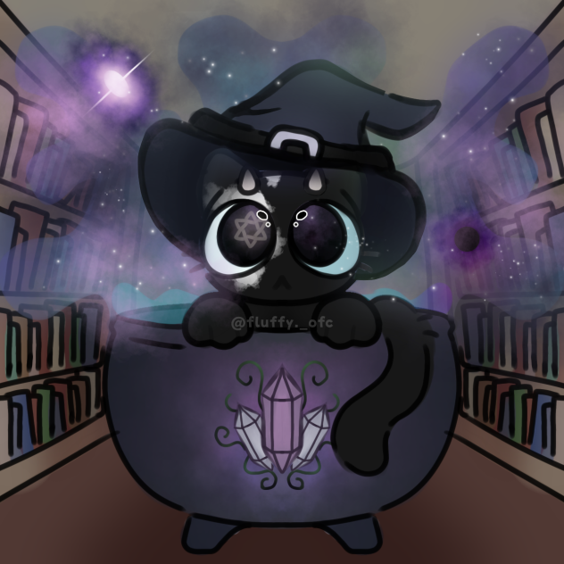 FluffyCat Feiticeira