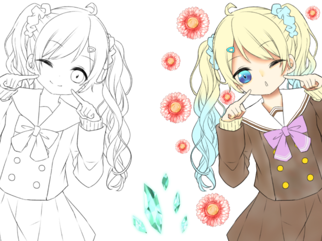 誰かもう片っぽ塗って欲しい