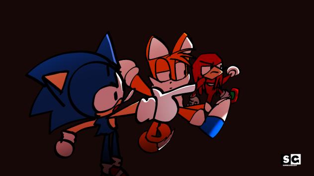 sonic heroes but they aren't the same