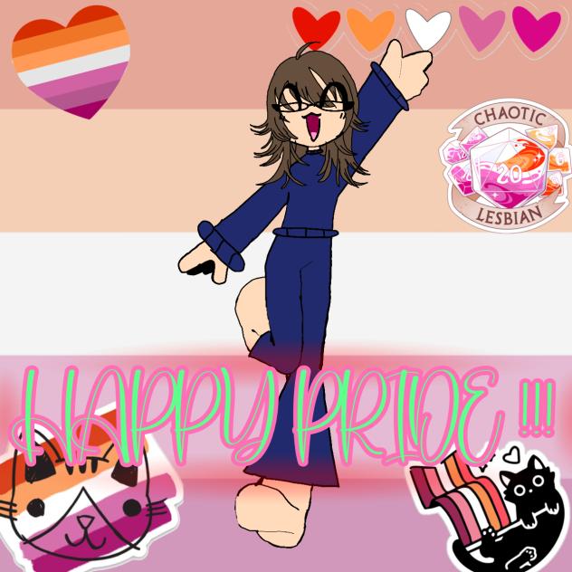 HAPPY PRIDE GUYS (IRL ME)