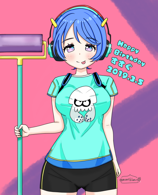 駅メモ 波篠すすぐ 誕生日イラスト2019