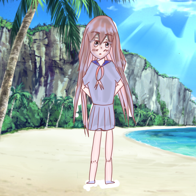 First day of school pic at the beach