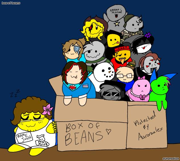box of beans