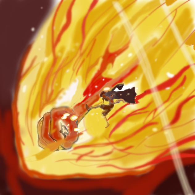 業火拳銃！