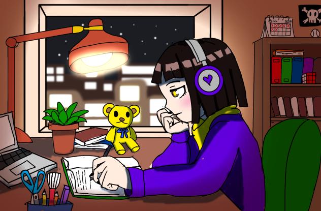 Studying - ibisPaint