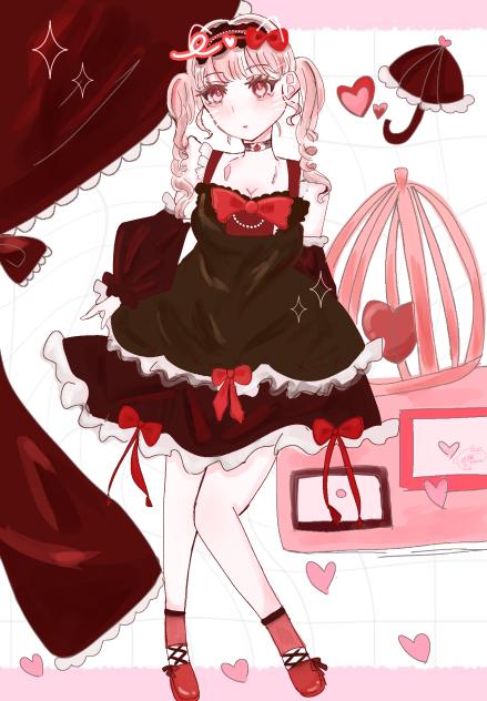 キティちゃん✖️ゴスロリ😏🫶🏻💓