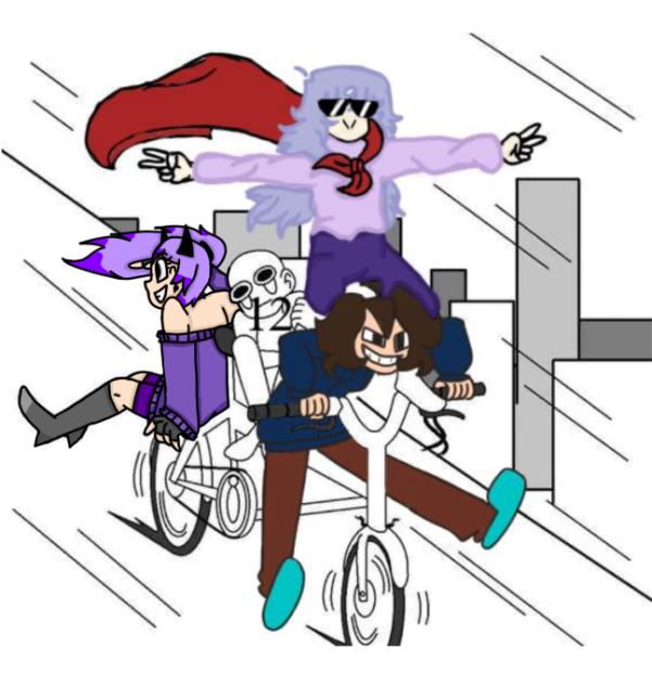 Bike ride collab!! 🚴‍♀️