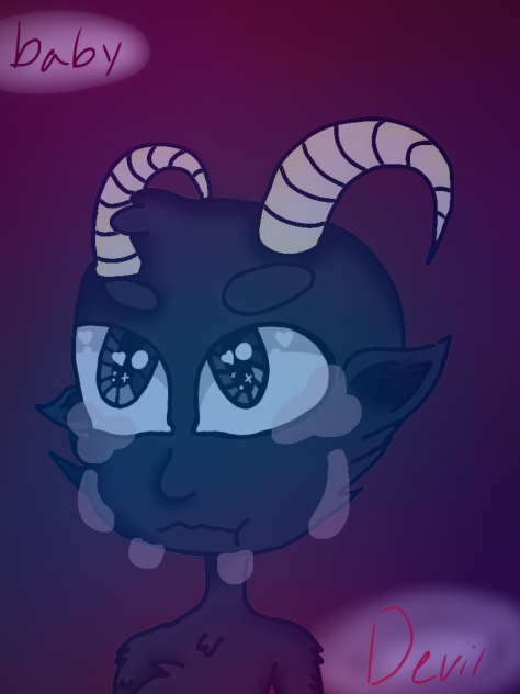 cuphead speedpaint (the baby devil)