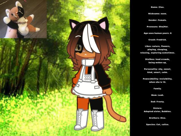 Cleo, Calico Cat, Plushy, Gacha,