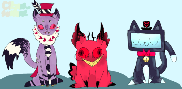 Hazbin Cats