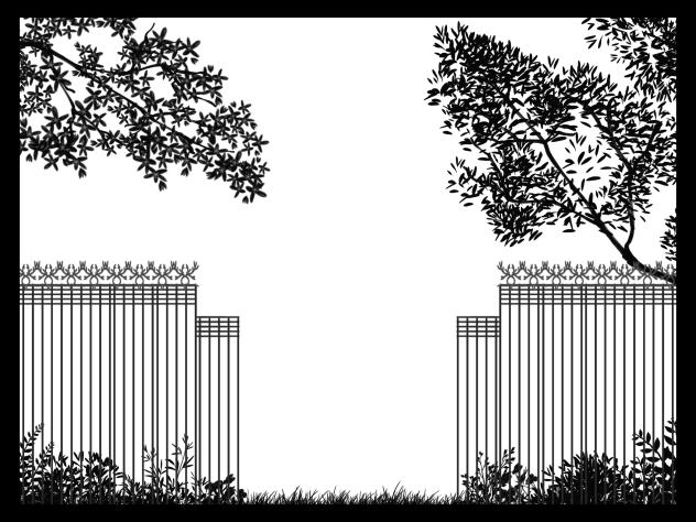 IBM4608 garden Silhouette 01