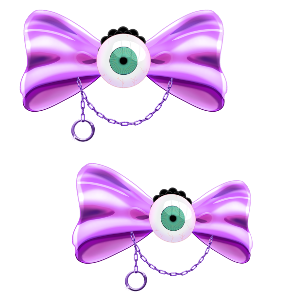 Eyeball pin 💜