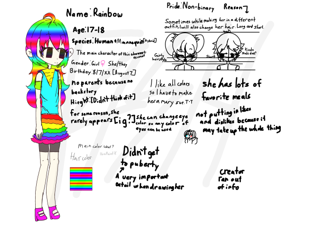 Reference sheet