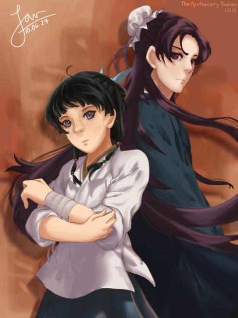 the apothecary diaries ln 15 fanart