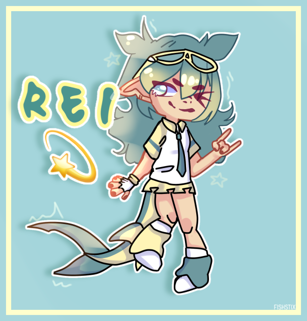 Youtuber fanart! (Rei💫)