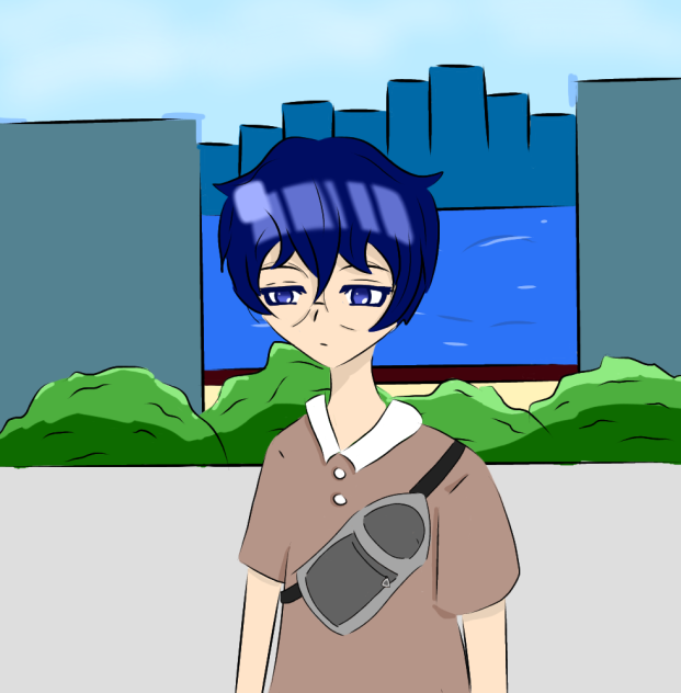 just a little boy - ibisPaint