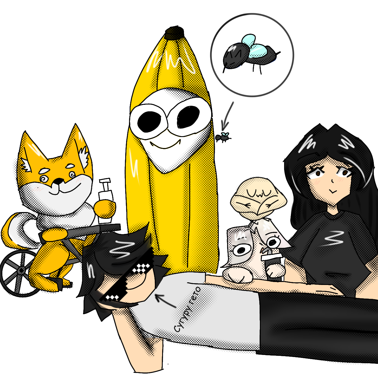 ава для тг моих друзьяшек - ibisPaint