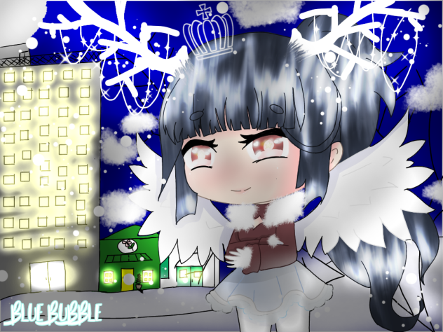 Christmas edit lazy Gacha life