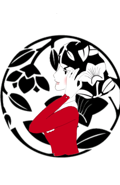 家紋[花桔桔梗枝丸]
