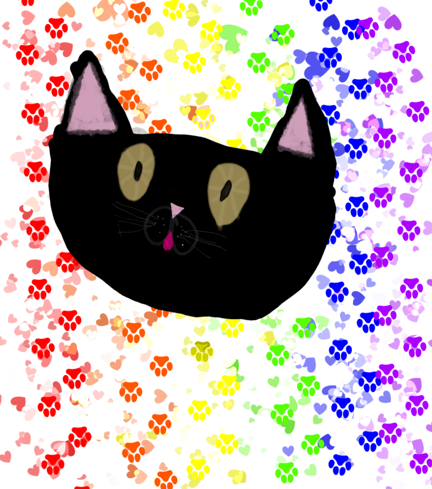drawing a cat - ibisPaint
