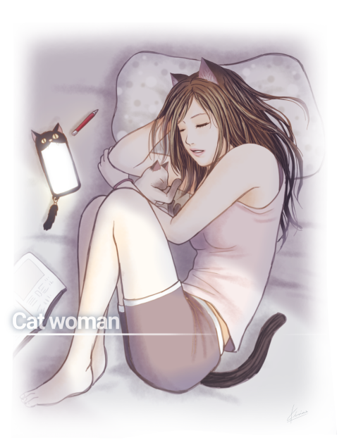 Cat woman