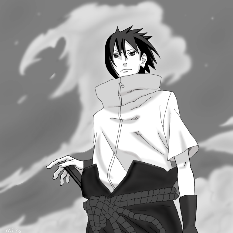 うちはサスケ 模写 - ibisPaint