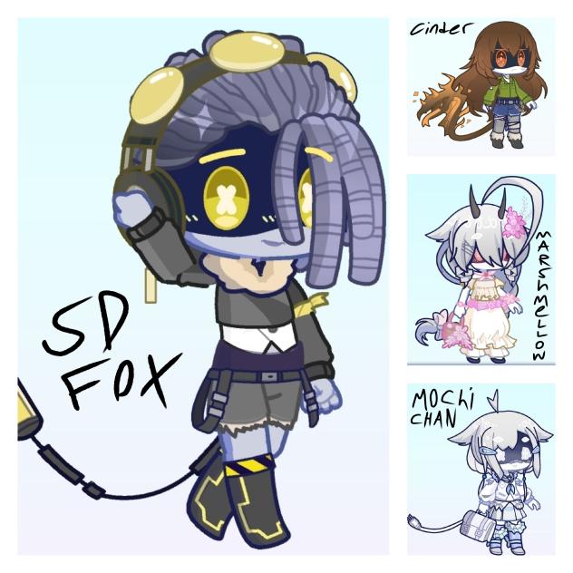 Murder drones Gacha art