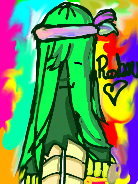 Rooba anime style