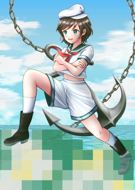 キャプテンムラサのケツアンカー