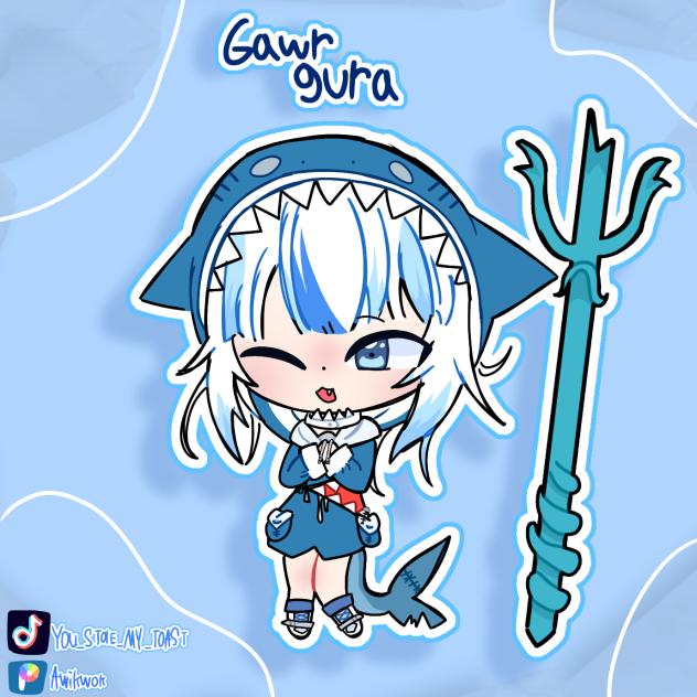 ☆🔱-Gawr Gura-🦈☆