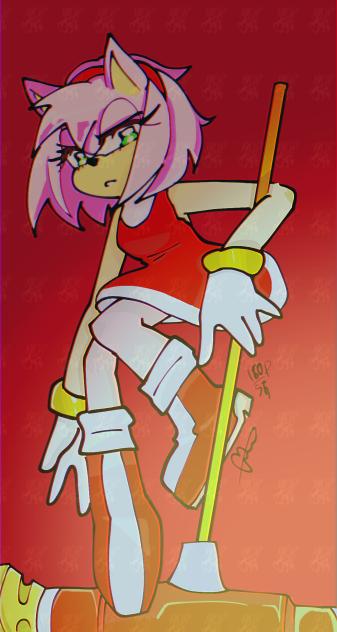 Amy the hedgehog