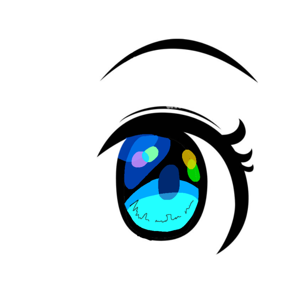 Drawing eyes
