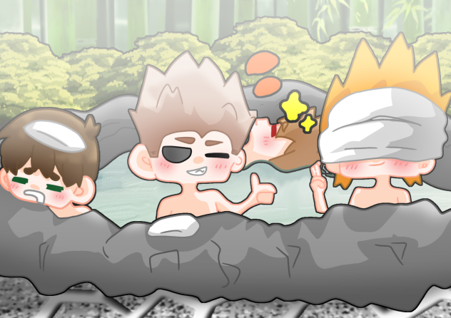 温泉パーティ！！