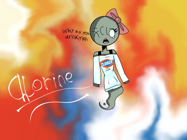 Chlorine periodic humans